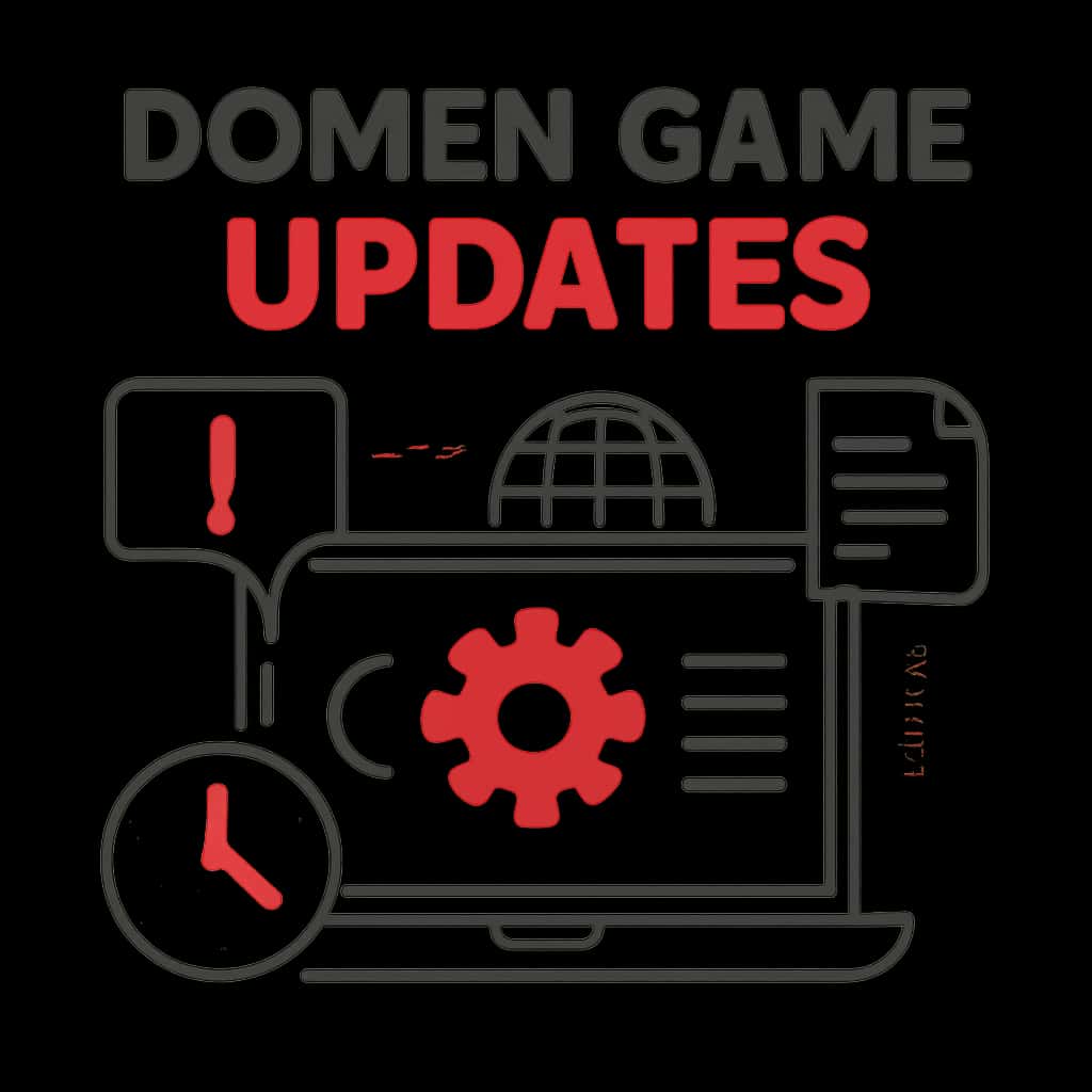 Illustration of update processes in Domen Game