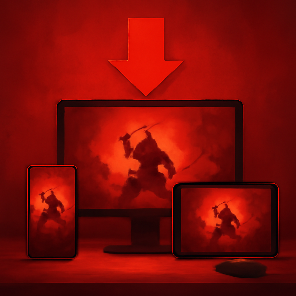 A diagram illustrating the system requirements for playing Domen Game.